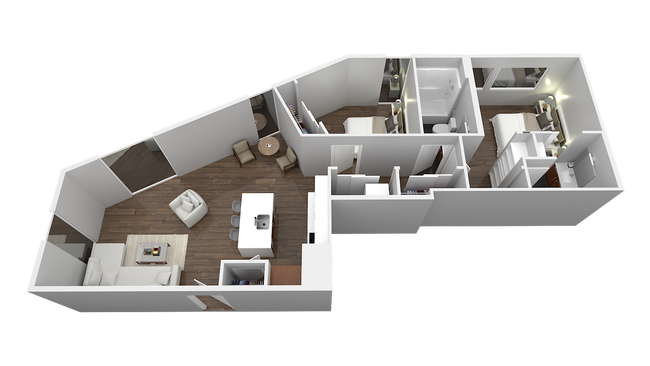Floorplan - Flow Eastlake Apartments