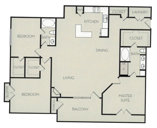 Floorplan - Pavilion Apartments at Inwood Village
