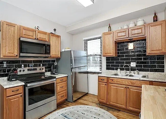 Kitchen View - 613 Belmont St