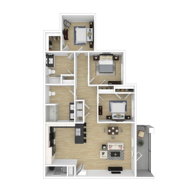 Floorplan - Urbana at Hioaks