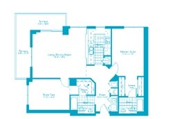 2BR/2BA - The Floridian
