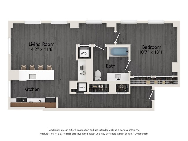 Floorplan - The Thompson at Fulton Market