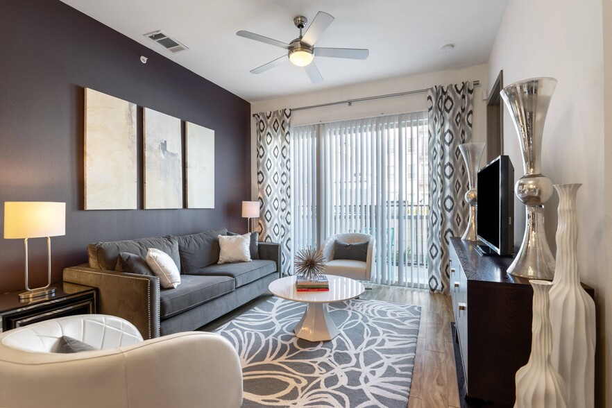 Spacious Living Room - VV&M Apartments