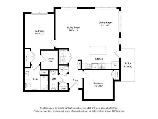 Floorplan - Covington Crossings 55+ Senior Living