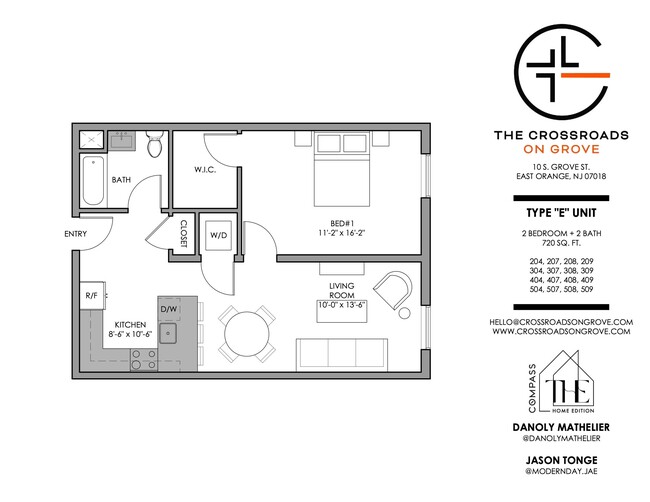 Floorplan - The Crossroads on Grove