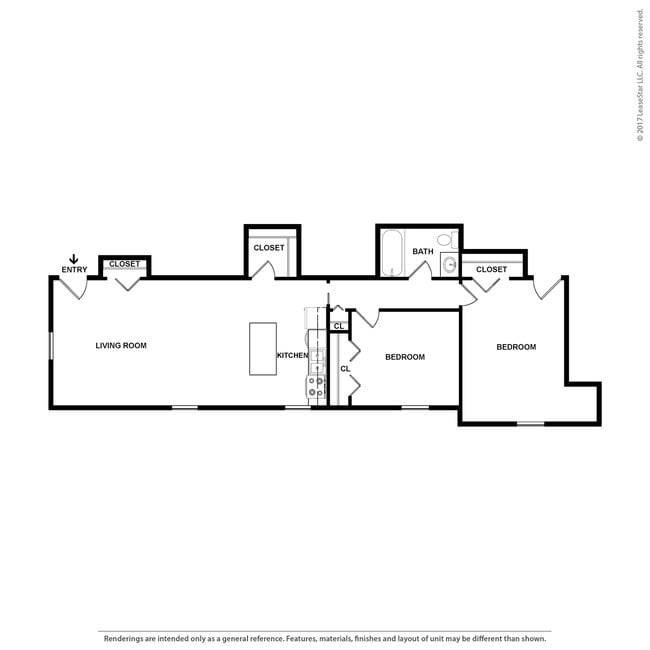 Floorplan - Apartments at Waterford