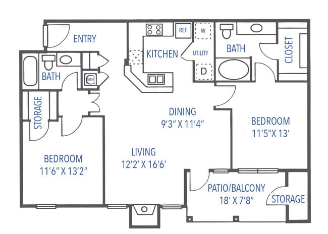 Floorplan - Dwell at Naperville