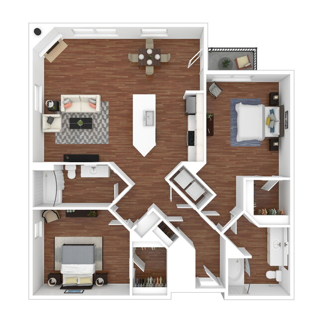 Floorplan - 7166 at Belmar