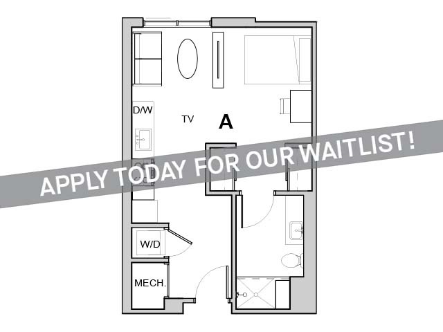 1x1 Junior A Penthouse - Apply Today For Our Waitlist! - Student Housing | Identity Miami