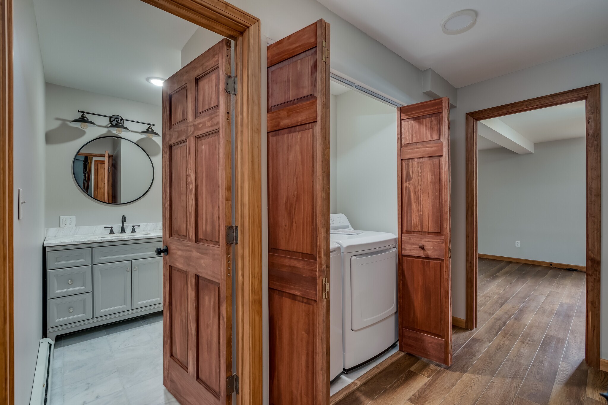 1st Floor Hallway / Laundry - 108 Stafford Dr