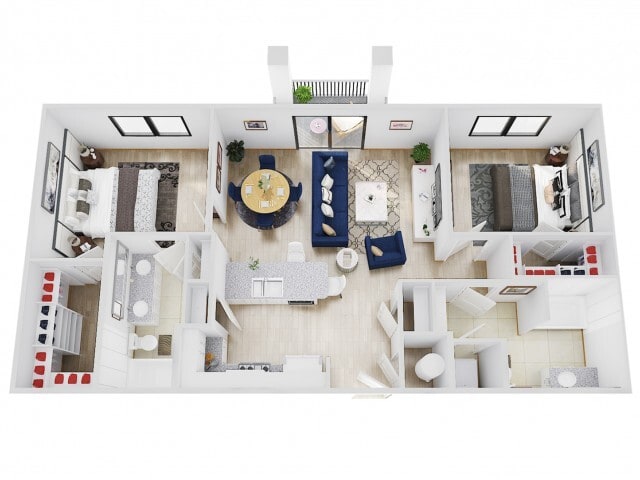 Mazari | 2 Bed / 2 Bath - The Hamilton at Lakeside