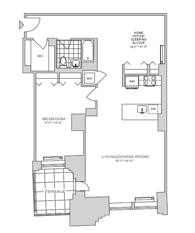 Floorplan - 70 Pine Apartments