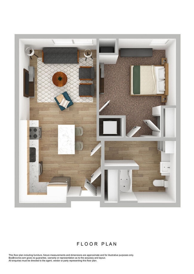 Floorplan - City East Apartments