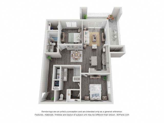 Floorplan - MainSail Apartments at Marco Shores