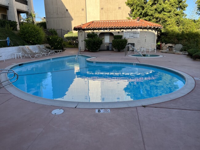 Pool and hot tub - 2530 Clairemont Dr