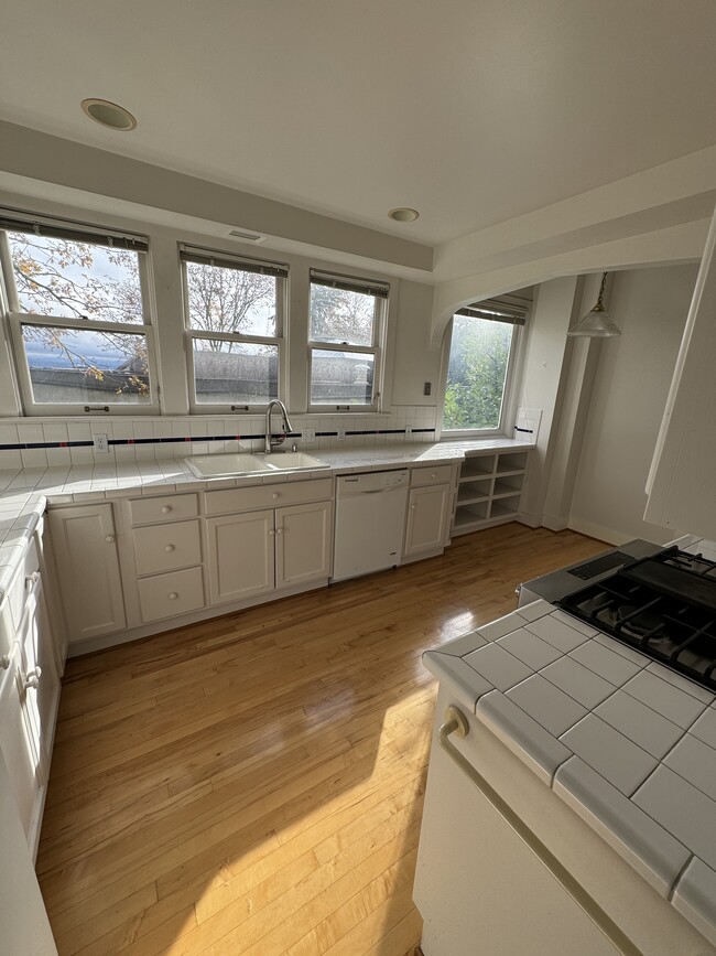 Kitchen from hall - 1687 SW Montgomery Dr.