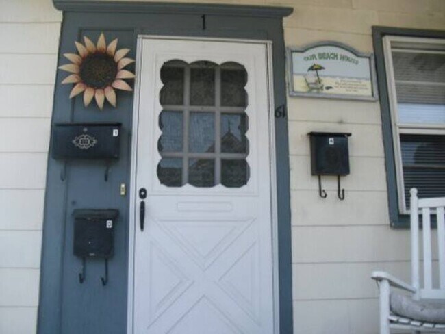 Front door - 61 Cookman Ave