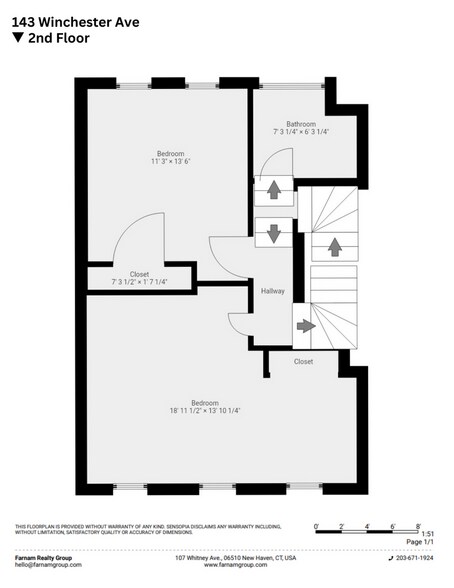 2nd Floor - 143 Winchester Ave