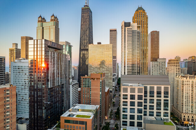 Aerial Photo - 111 East Chestnut Condominium