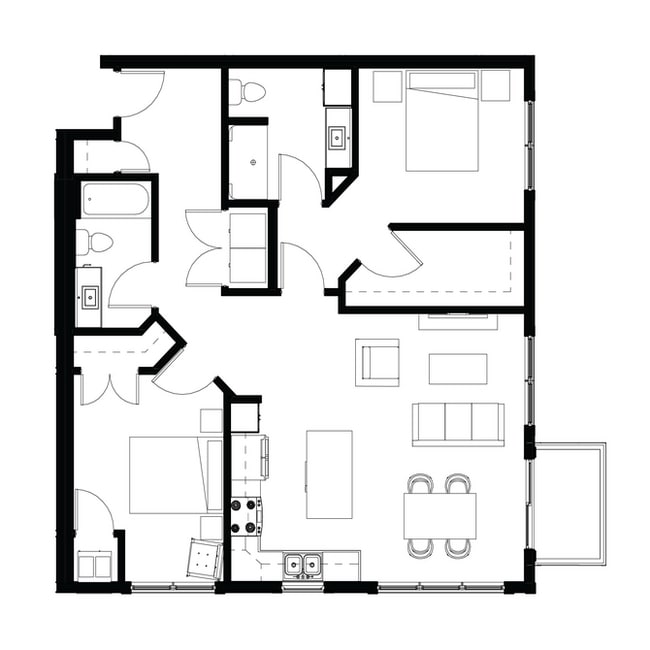 Floorplan - The Hendrickson