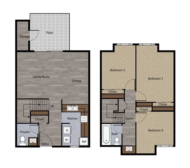 Floorplan - St. Charles Oaks Apartments