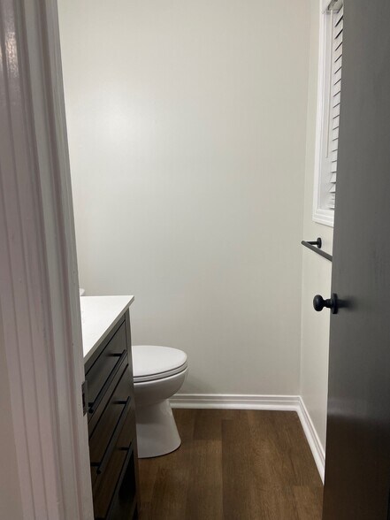 Half Bath view from Master BR - 100 Belle Cir