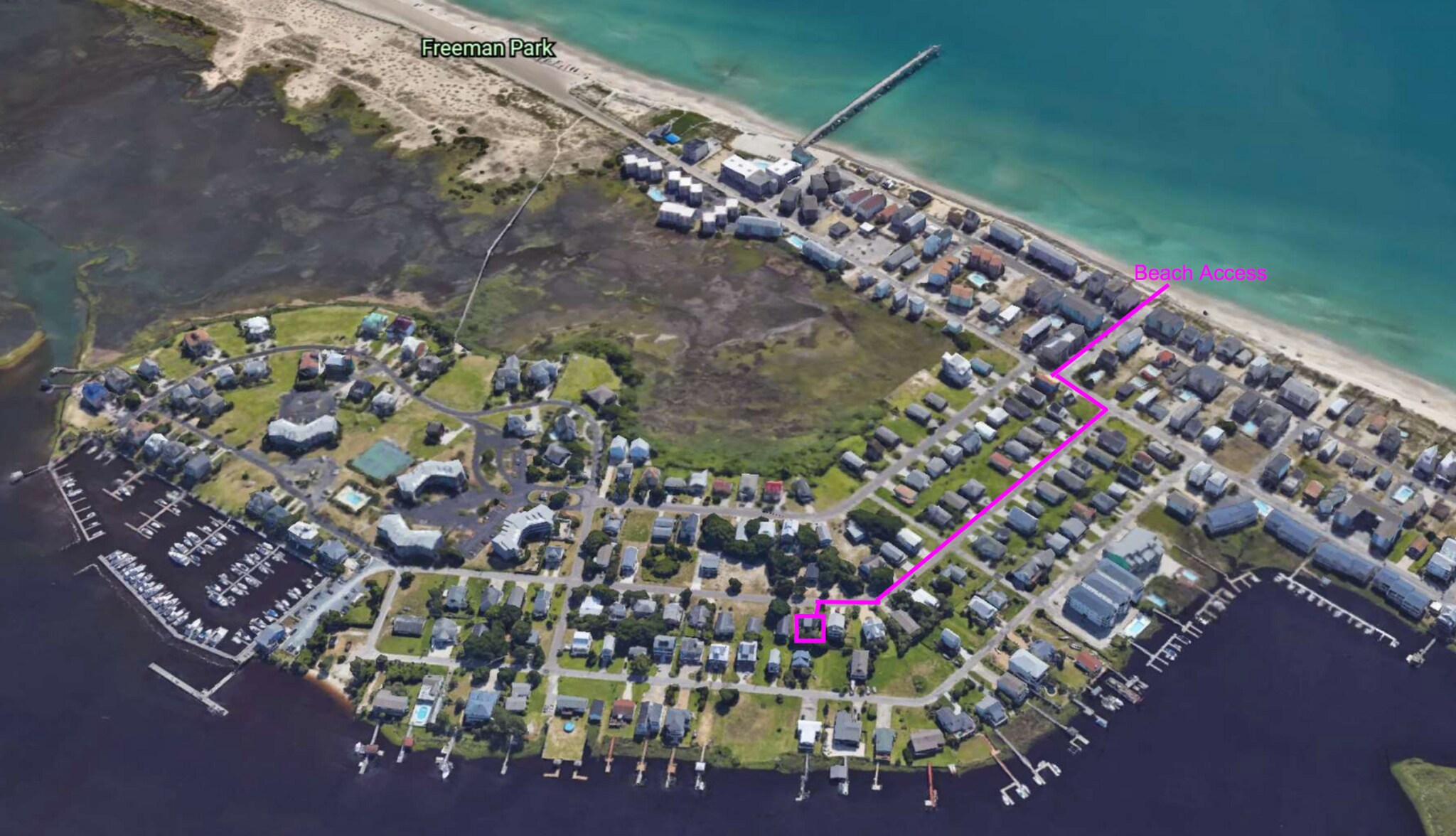 map of location - 213 Georgia Ave