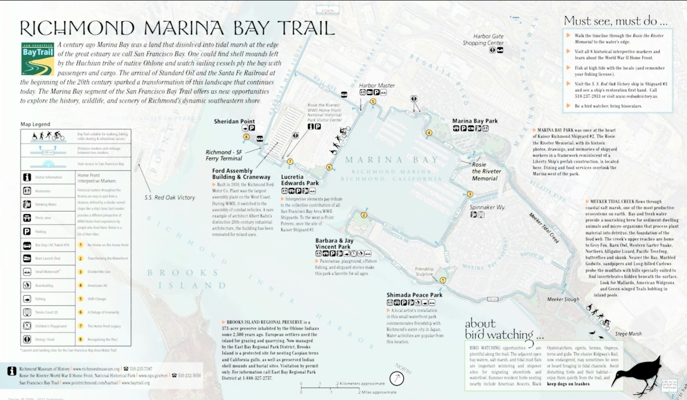 Richmond Marina Bay Trail - 119 Commodore Dr