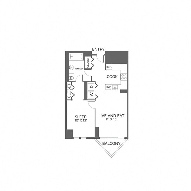 Floorplan - Left Bank