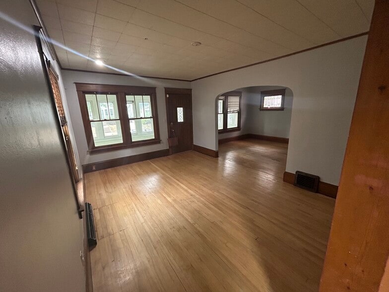 View of front entrance from kitchen - 6642 W Stevenson St