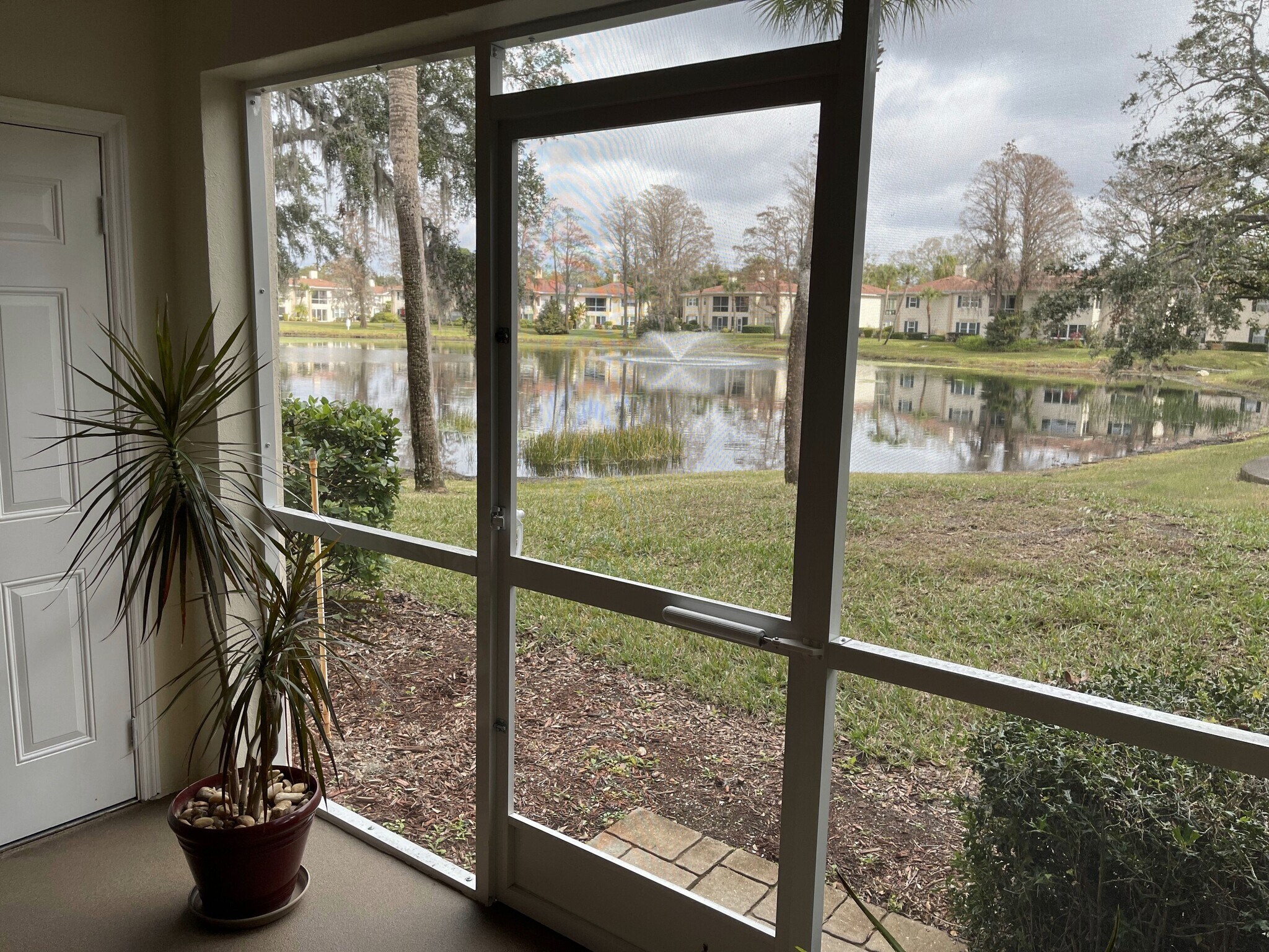 Lanai w/Water View - 10356 Carrollwood Ln