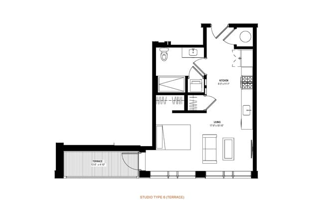 Floorplan - Glassworks Apartments