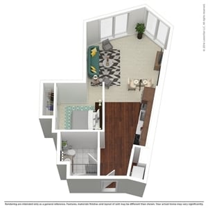 Executive Studio - Rincon Green