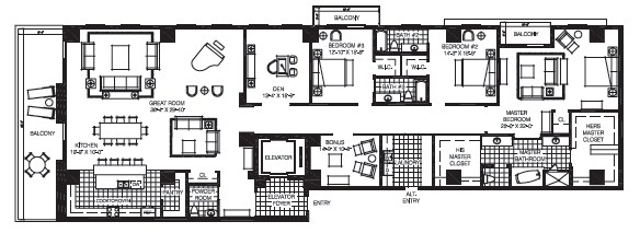 3BR/3.5BA - The Mark