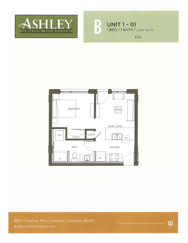 Floorplan - Ashley Union Station