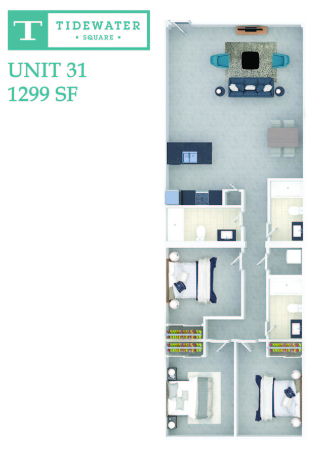 Floorplan - Tidewater Square