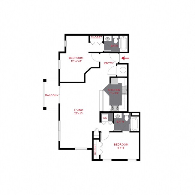 Floorplan - Trocadero