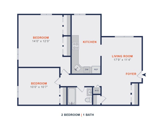 Floorplan - Rock Hill Apartments