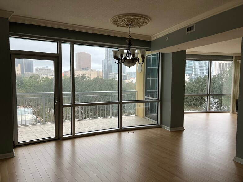 Looking out from the Dining room - 322 E Central