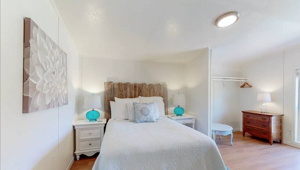 2nd bedroom, also has queen bed and bunk beds. - 2365 Washington St