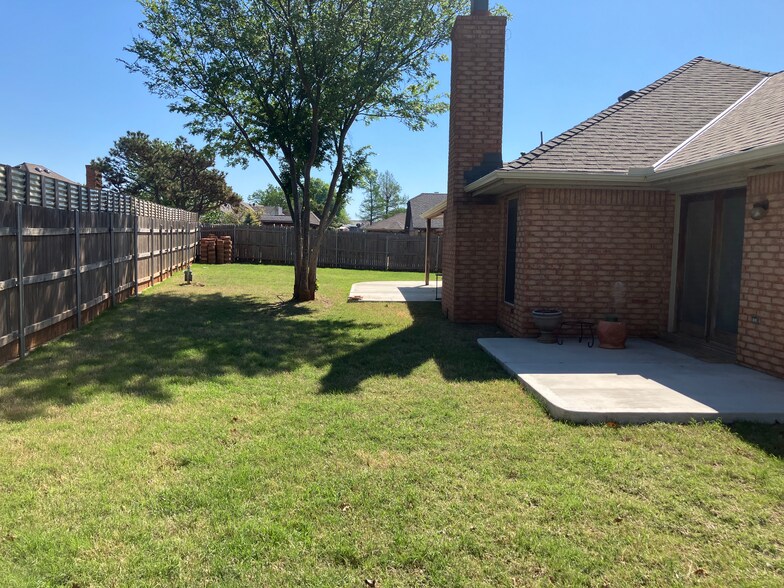 Back Yard - 3221 Cove Hollow Ct