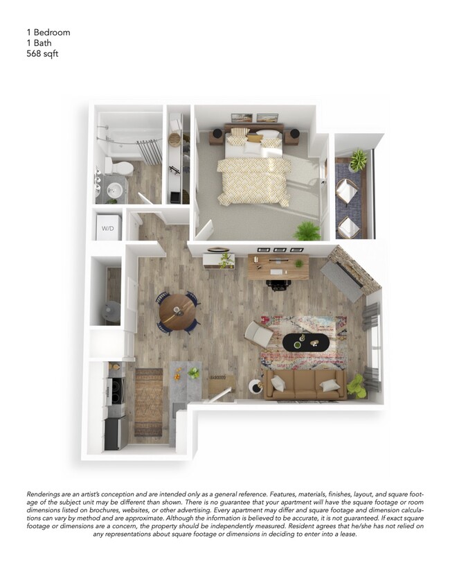 Floorplan - Sloans Lake Apartments