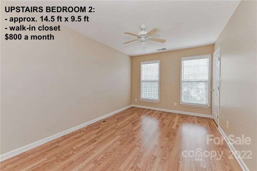 Upstairs Bedroom 2 (FOR RENT) - 5072 Parkview Way