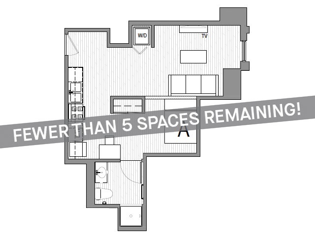 1x1 C - Fewer than 5 Spaces Remaining! - Student | Rise at Riverfront Crossings