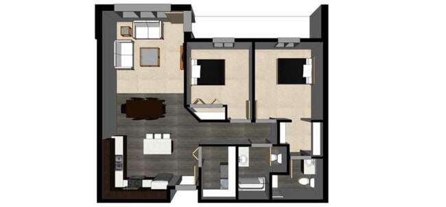 Floorplan - Arbor Courts - Building 1