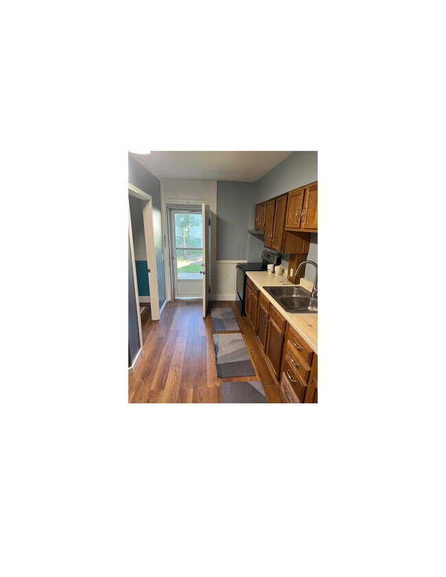 Kitchen with backdoor view - 2255 Jackson St