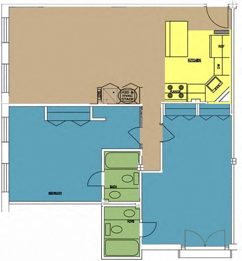 Floorplan - The Lofts at Shockoe Slip