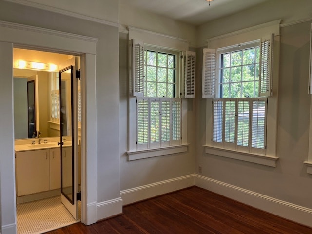 Bedroom with bath entry at left - 18 Avery Dr NE