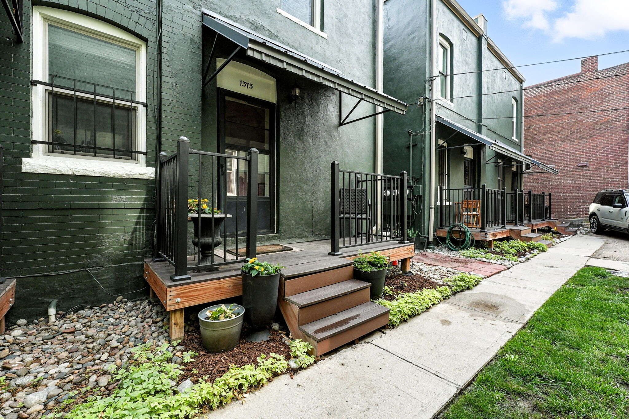 Back porch - 1373 N Marion St