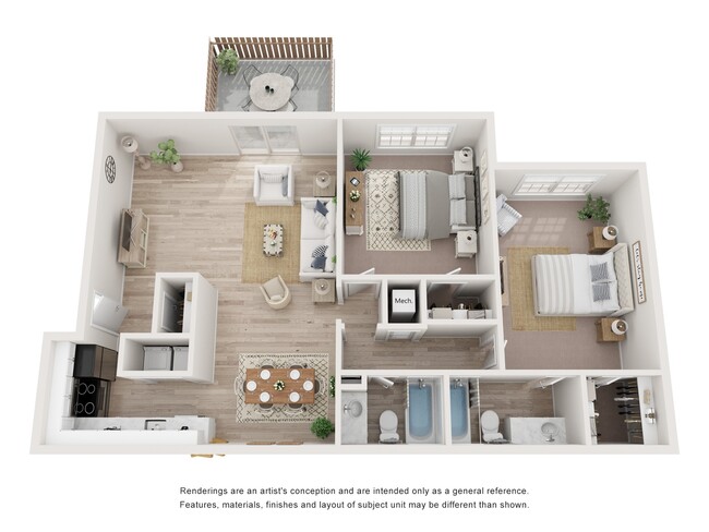 Floorplan - Dunwoody Glen